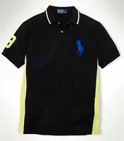 t-shirt hommes ralph lauren createur 2013 ralph lauren tee shirt visual match noir jaune